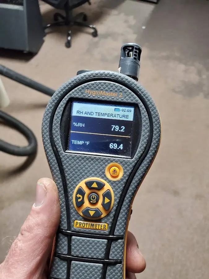 Moisture meter humidity assessment for Fire & Smoke Damage Restoration in Carneys Point